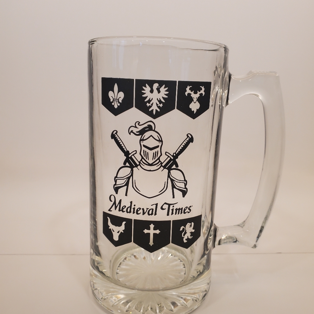 Medieval Times Glass Mug